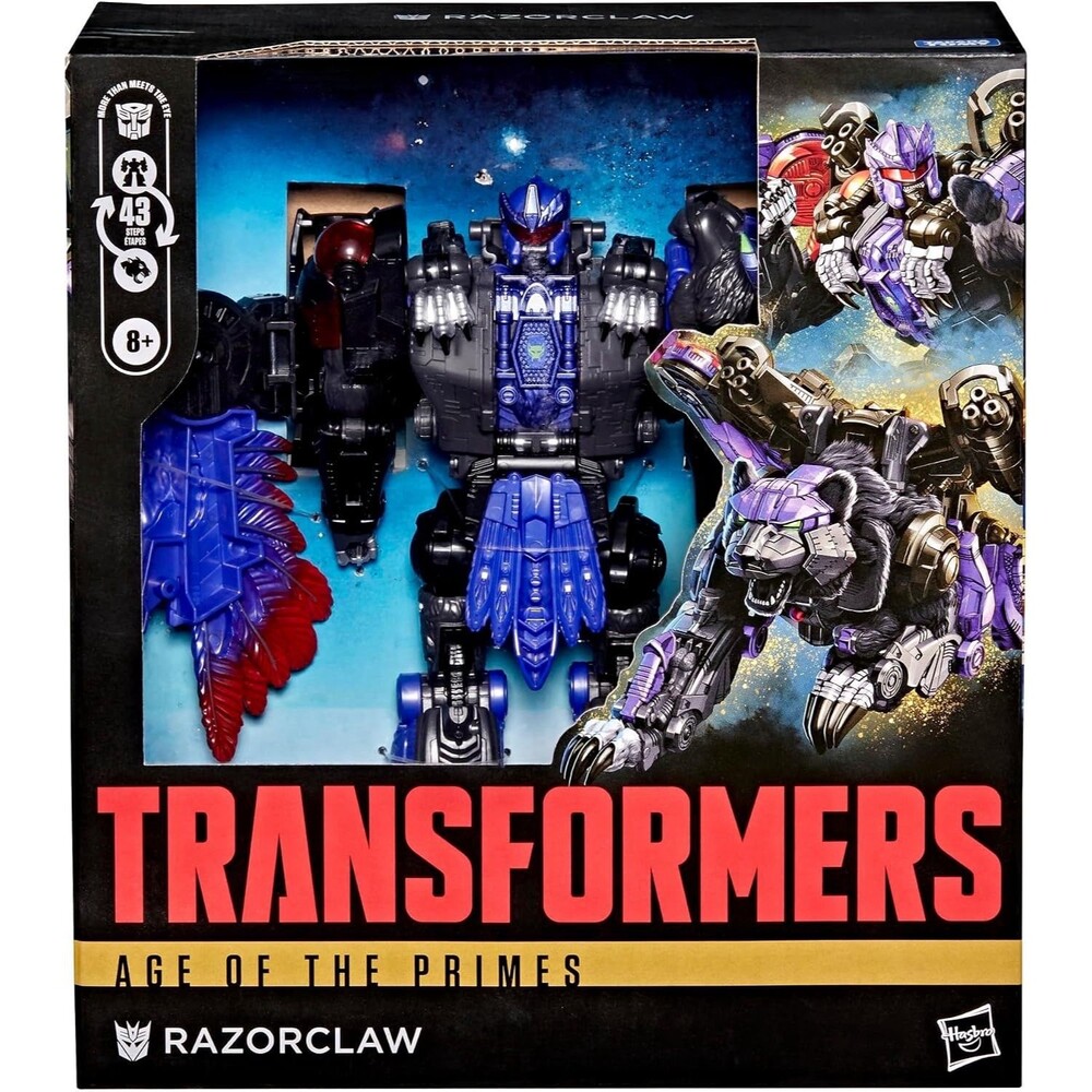 Transformers Age of the Primes Razorclaw, Leader Class 7.5-Inch